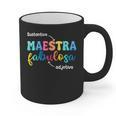 Sustantivo Maestra Fabulosa Adjetivo Spanish Teacher Graphic Print Coffee Mug, trending gift Sustantivo Maestra Fabulosa Adjetivo Spanish Teacher Graphic Print Coffee Mug, trending gift
