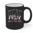 Teach Them Love Them Watch Them Grow Ballet Dance Teacher Graphic Print Coffee Mug, trending gift