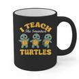 I Teach The Smartest Turtles Thanksgiving Proud Teacher Job Graphic Print Coffee Mug, trending gift