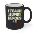 I Teach Superheroes School Teacher Professor Graphic Print Coffee Mug, trending gift I Teach Superheroes School Teacher Professor Graphic Print Coffee Mug, trending gift