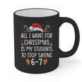 Teacher 67 Christmas Six Seven 6-7 For Men Women Humor Graphic Print Coffee Mug, trending gift Teacher 67 Christmas Six Seven 6-7 For Men Women Humor Graphic Print Coffee Mug, trending gift