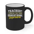 Teacher Educational Superhero School Teachers Graphic Print Coffee Mug, trending gift