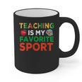Teacher Is My Favorite Sport Teacher Teaching Lover Graphic Print Coffee Mug, trending gift Teacher Is My Favorite Sport Teacher Teaching Lover Graphic Print Coffee Mug, trending gift