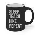 Teacher Hiking Shirt Teaching Hiker T Shirt Graphic Print Coffee Mug, trending gift