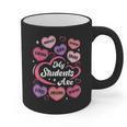 Teacher Positive Affirmations Candy Heart Valentine's Day Graphic Print Coffee Mug, trending gift Teacher Positive Affirmations Candy Heart Valentine's Day Graphic Print Coffee Mug, trending gift