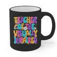 Teacher Of The Visually Impaired Blindness Awareness Graphic Print Coffee Mug, trending gift Teacher Of The Visually Impaired Blindness Awareness Graphic Print Coffee Mug, trending gift