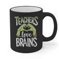 Teachers Love Zombie Teacher Halloween Fun Graphic Print Coffee Mug, trending gift