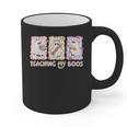 Teaching Is My Boos Teacher Ghost Halloween Women Girls Graphic Print Coffee Mug, trending gift