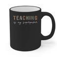 Teaching Is My SuperPower Educator Teacher Appreciation Graphic Print Coffee Mug, trending gift