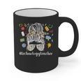 Technology Teacher Messy Bun Technology Teaching Graphic Print Coffee Mug, trending gift Technology Teacher Messy Bun Technology Teaching Graphic Print Coffee Mug, trending gift