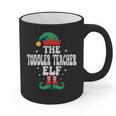 The Toddler Teacher Elf Christmas Matching Family Graphic Print Coffee Mug, trending gift The Toddler Teacher Elf Christmas Matching Family Graphic Print Coffee Mug, trending gift