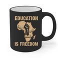 History Education Is Freedom African Map Black Teacher Graphic Print Coffee Mug, History Teacher Gifts, trending gift History Education Is Freedom African Map Black Teacher Graphic Print Coffee Mug, History Teacher Gifts, trending gift
