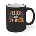 Trick Or Teach Teacher Halloween Costume Men Women Graphic Print Coffee Mug, trending gift