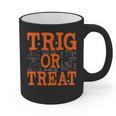 Trig Or Treat Trigonometry Math Teacher Halloween Graphic Print Coffee Mug, trending gift