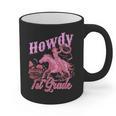 Vintage Howdy First Grade Cowgirl Teacher Western School Graphic Print Coffee Mug, First Grade Teacher Gifts, trending gift Vintage Howdy First Grade Cowgirl Teacher Western School Graphic Print Coffee Mug, First Grade Teacher Gifts, trending gift