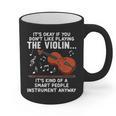 Violin Player Costume For Men Women Violin Teacher Violinist Graphic Print Coffee Mug, trending gift
