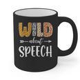 Wild About Speech SLP Leopard Teacher Back To School Kids Graphic Print Coffee Mug, trending gift Wild About Speech SLP Leopard Teacher Back To School Kids Graphic Print Coffee Mug, trending gift