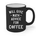 Will Give Math Advice For Coffee Mathematics Teacher Graphic Print Coffee Mug, trending gift Will Give Math Advice For Coffee Mathematics Teacher Graphic Print Coffee Mug, trending gift