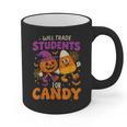 Will Trade Students For Candy Shirt Fun Candy Corn Teacher Graphic Print Coffee Mug, trending gift Will Trade Students For Candy Shirt Fun Candy Corn Teacher Graphic Print Coffee Mug, trending gift