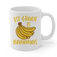 1st Grade Is Bananas Teacher Teaching Back To School Graphic Print Coffee Mug, trending gift