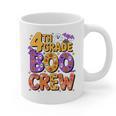 4th Grade Boo Crew Ghost Halloween Teacher Costume Graphic Print Coffee Mug, 4th Grade Teacher Gifts, trending gift
