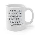 ABC Elemeno Shirt Alphabet Kindergarten Preschool Teacher Graphic Print Coffee Mug, trending gift