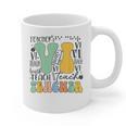 Braille Teacher Of The Visually Impaired Groovy VI Teacher Graphic Print Coffee Mug, Groovy Teacher Gifts, trending gift Braille Teacher Of The Visually Impaired Groovy VI Teacher Graphic Print Coffee Mug, Groovy Teacher Gifts, trending gift