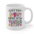 Can't Talk Right Now Doing Teacher Stuff Graphic Print Coffee Mug, trending gift Can't Talk Right Now Doing Teacher Stuff Graphic Print Coffee Mug, trending gift