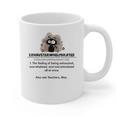 Cat Exhausted Teacher Exhausterwhelmulated Definition Graphic Print Coffee Mug, trending gift Cat Exhausted Teacher Exhausterwhelmulated Definition Graphic Print Coffee Mug, trending gift