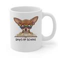 Chihuahua 100 Days Of School Rainbow Glasses Teacher Graphic Print Coffee Mug, trending gift Chihuahua 100 Days Of School Rainbow Glasses Teacher Graphic Print Coffee Mug, trending gift