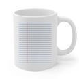 Colleged Ruled Paper Lined Writer Student Professor Teacher Graphic Print Coffee Mug, trending gift Colleged Ruled Paper Lined Writer Student Professor Teacher Graphic Print Coffee Mug, trending gift
