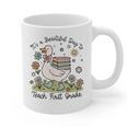 Cute Goose It's A Beautiful Day To Teach 1st Grade Teacher Graphic Print Coffee Mug, trending gift Cute Goose It's A Beautiful Day To Teach 1st Grade Teacher Graphic Print Coffee Mug, trending gift