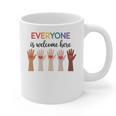 Everyone Is Welcome Here Idaho Teacher Graphic Print Coffee Mug, trending gift Everyone Is Welcome Here Idaho Teacher Graphic Print Coffee Mug, trending gift