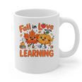 Fall In Love With Learning Thanksgiving Teacher Student Kids Graphic Print Coffee Mug, trending gift Fall In Love With Learning Thanksgiving Teacher Student Kids Graphic Print Coffee Mug, trending gift
