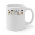 Ghosts Reading Books Library Halloween Teacher Men Women Kid Graphic Print Coffee Mug, trending gift