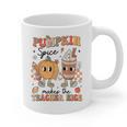 Groovy Pumpkin Spice Makes Teacher Nice Fall Thanksgiving Graphic Print Coffee Mug, Groovy Teacher Gifts, trending gift Groovy Pumpkin Spice Makes Teacher Nice Fall Thanksgiving Graphic Print Coffee Mug, Groovy Teacher Gifts, trending gift