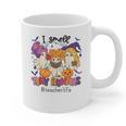 Halloween Teacher Smell a Tiny Human Ghost Spooky Season Graphic Print Coffee Mug, trending gift