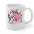 Hello 3rd Third Grade Back To School Pink Leopard Teacher Graphic Print Coffee Mug, trending gift Hello 3rd Third Grade Back To School Pink Leopard Teacher Graphic Print Coffee Mug, trending gift