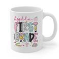 Hello First Grade Teacher Coquette Pencil Bow Back To School Graphic Print Coffee Mug, First Grade Teacher Gifts, trending gift Hello First Grade Teacher Coquette Pencil Bow Back To School Graphic Print Coffee Mug, First Grade Teacher Gifts, trending gift
