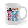Hello TK Transitional Kindergarten Back To School Teacher Graphic Print Coffee Mug, trending gift Hello TK Transitional Kindergarten Back To School Teacher Graphic Print Coffee Mug, trending gift