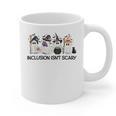 Inclusion Isn't Scary Boo Ghost Halloween Sped Teacher Graphic Print Coffee Mug, trending gift Inclusion Isn't Scary Boo Ghost Halloween Sped Teacher Graphic Print Coffee Mug, trending gift