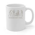 Inclusion Isn't Scary Skeleton Halloween Sped Teacher Premium Tri-Blend Graphic Print Coffee Mug, trending gift