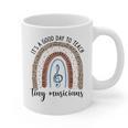 Its A Good Day To Teach Tiny Musicians Music Teacher Rainbow Graphic Print Coffee Mug, trending gift Its A Good Day To Teach Tiny Musicians Music Teacher Rainbow Graphic Print Coffee Mug, trending gift
