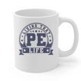PE Teacher Living That PE Life Physical Education Teacher Graphic Print Coffee Mug, Pe Teacher Gifts, trending gift PE Teacher Living That PE Life Physical Education Teacher Graphic Print Coffee Mug, Pe Teacher Gifts, trending gift