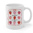 Preschool Is My Jam Strawberry Teacher First Day Of School Graphic Print Coffee Mug, trending gift