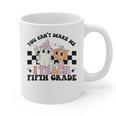 Retro You Can't Scare Me I Teach 5th Grade Teacher Halloween Graphic Print Coffee Mug, trending gift