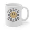Retro Third Grade Teacher Student 1st Day Back To School Graphic Print Coffee Mug, trending gift