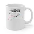 Sometimes I Go Off On a Tangent Math Teacher T Shirts Men Women Girls Kids Graphic Print Coffee Mug, trending gift