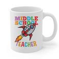 Space Middle School Teacher Back To School Men Women Kids Graphic Print Coffee Mug, trending gift Space Middle School Teacher Back To School Men Women Kids Graphic Print Coffee Mug, trending gift