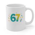 I Survived 67 Days Of School Teachers Students Meme Graphic Print Coffee Mug, trending gift I Survived 67 Days Of School Teachers Students Meme Graphic Print Coffee Mug, trending gift